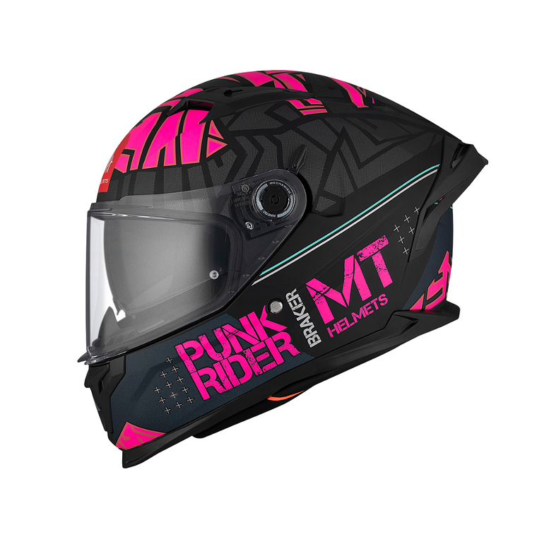 Capacete MT Braker Punk Rider  6
