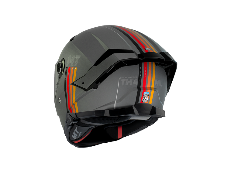 Capacete MT Thunder 4 SV Mil  4