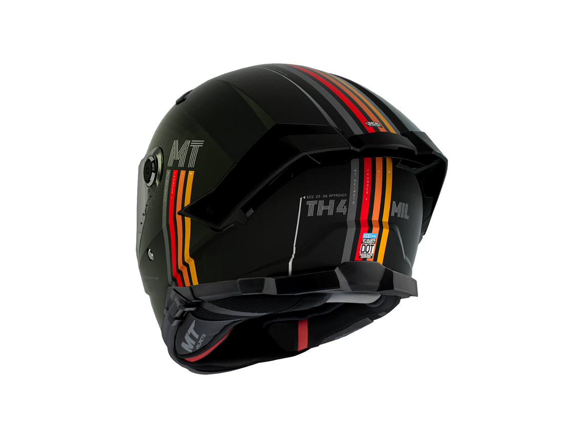 Capacete MT Thunder 4 SV Mil  8