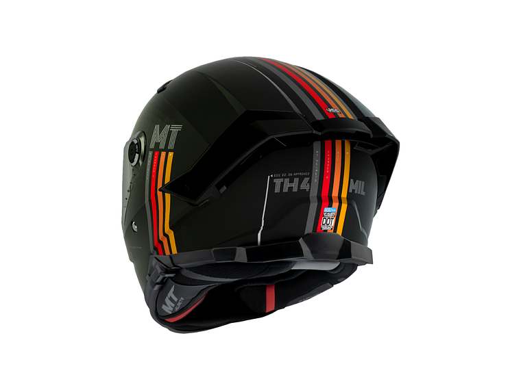 Capacete MT Thunder 4 SV Mil  8