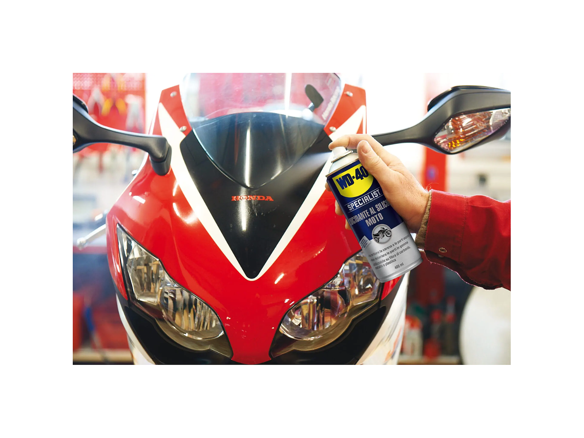 Renovador de Silicone Moto 400ml WD-40  3