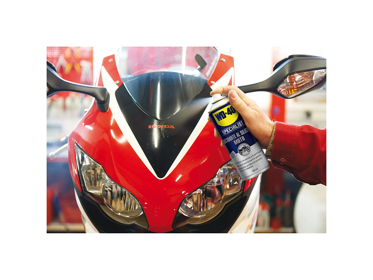 Renovador de Silicone Moto 400ml WD-40  3