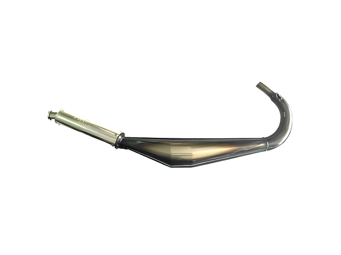 Escape Yamaha DT50R S.M P/Baixo Verniz Fire Box  1