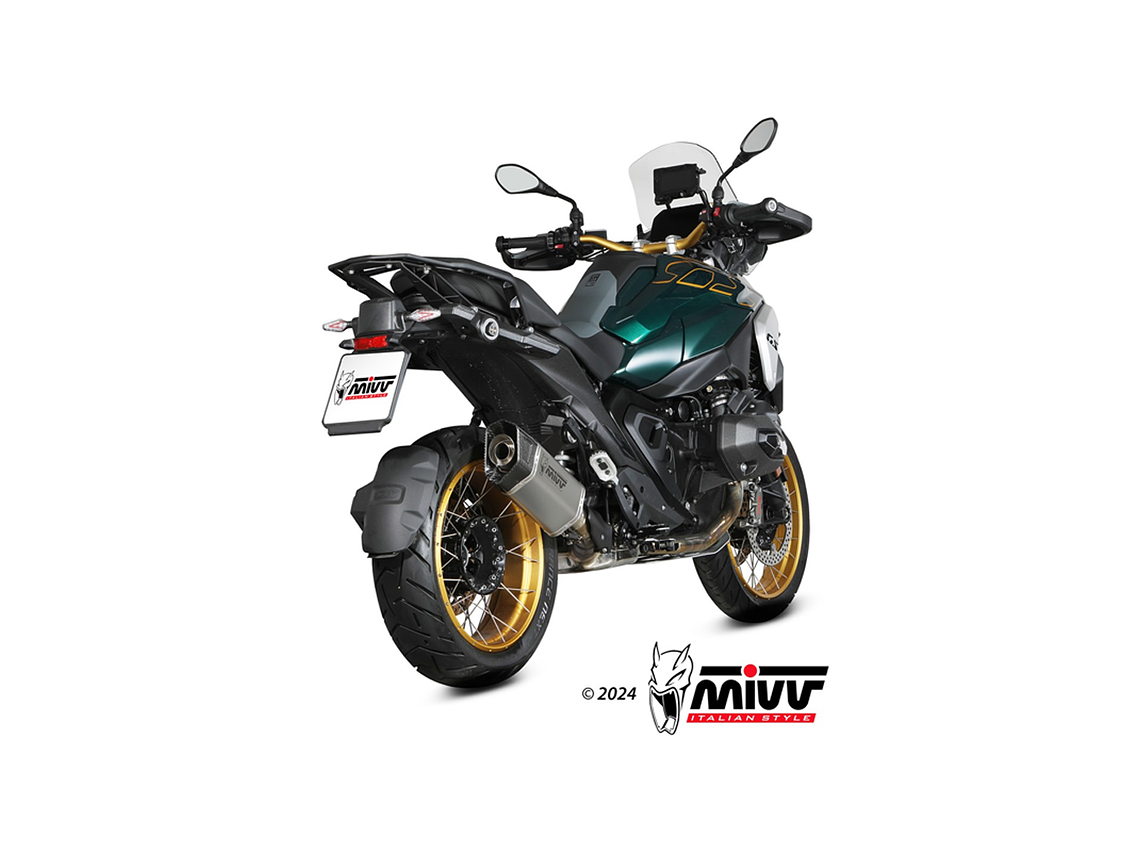 Escape MIVV SR-1 BMW R 1300 GS 2024 (Titânio) 2