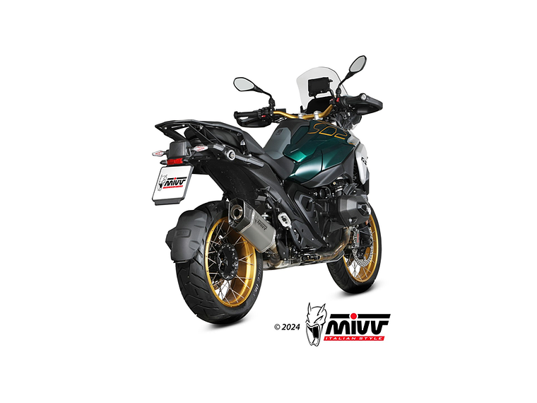 Escape MIVV SR-1 BMW R 1300 GS 2024 (Titânio) 2