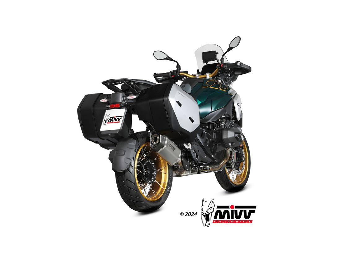 Escape MIVV SR-1 BMW R 1300 GS 2024 (Titânio) 4