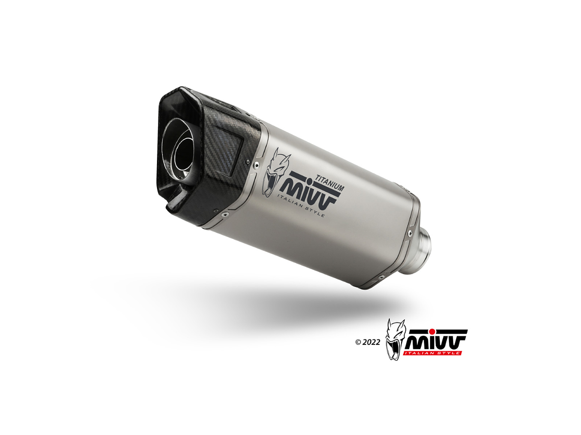 Escape MIVV SR-1 BMW R 1300 GS 2024 (Titânio) 6