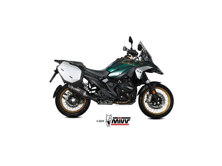 Escape MIVV SR-1 BMW R 1300 GS 2024 (Titânio Preto)  3