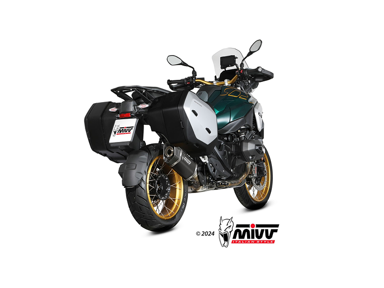 Escape MIVV SR-1 BMW R 1300 GS 2024 (Titânio Preto)  4