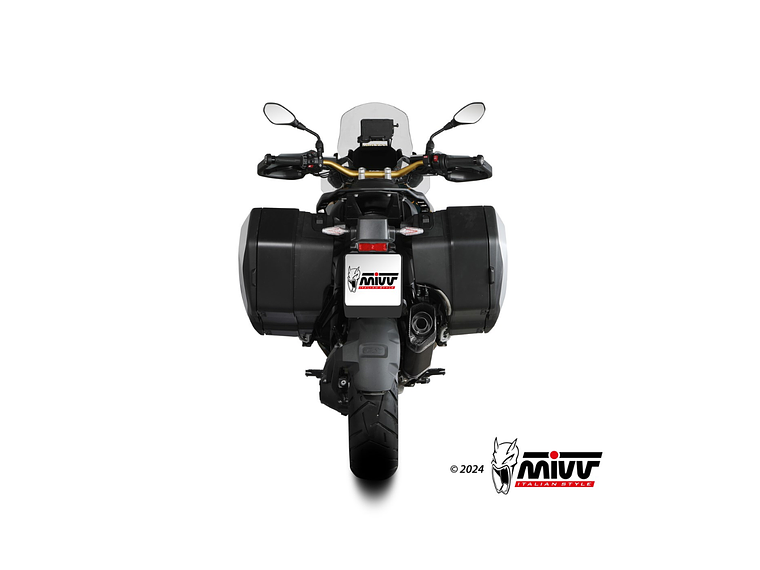 Escape MIVV SR-1 BMW R 1300 GS 2024 (Titânio Preto)  5