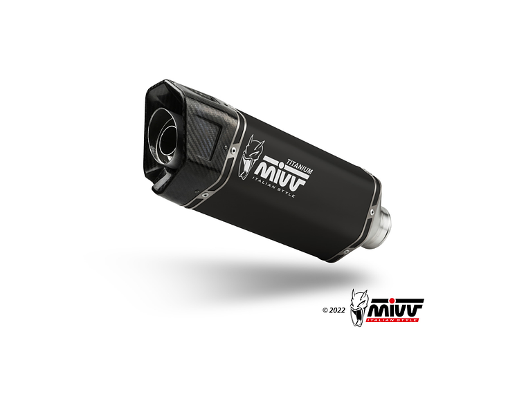 Escape MIVV SR-1 BMW R 1300 GS 2024 (Titânio Preto)  6