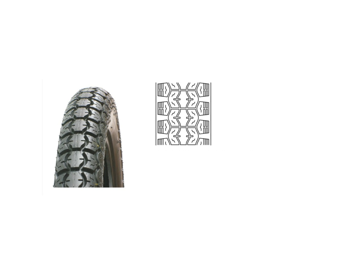 Pneu 2.75-17 + Câmara Ar - CEWA  1