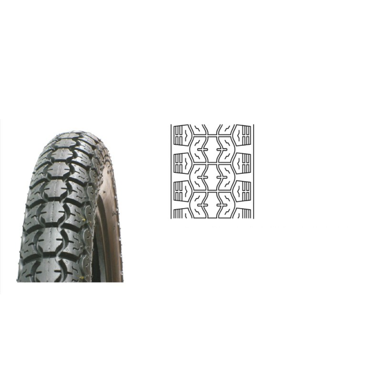 Pneu 2.75-17 + Câmara Ar - CEWA  1