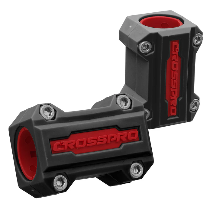 Kit de Sliders CrashBars 22 / 25mm Pretos / Vermelhos Crosspro  1