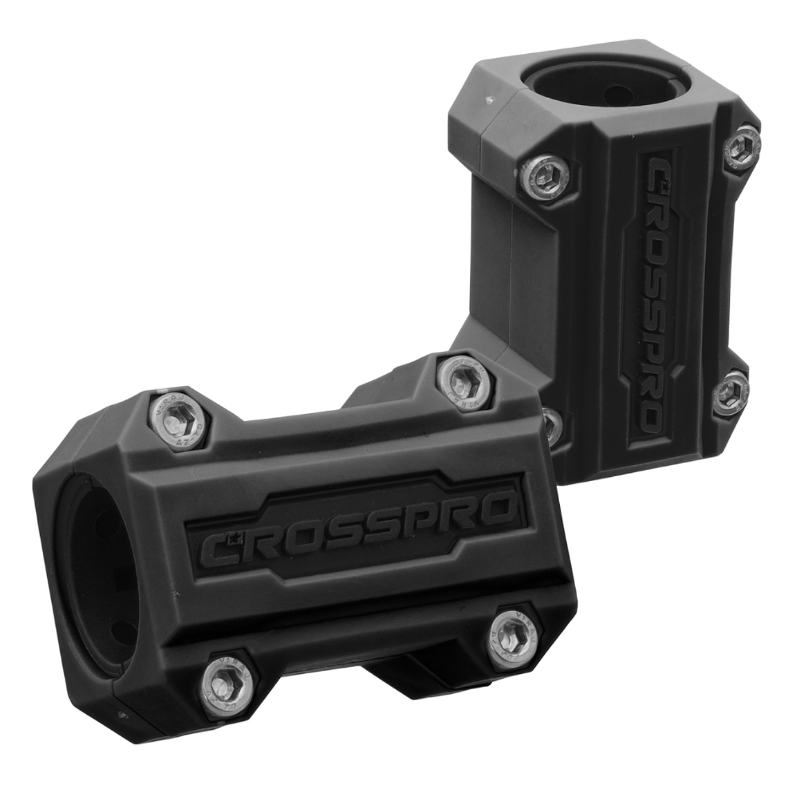 Kit de Sliders CrashBars 22 / 25mm Pretos / Pretos Crosspro  1