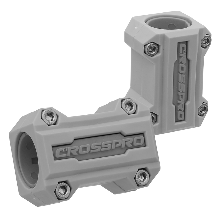 Kit de Sliders CrashBars 22 / 25mm Cinza / Cinza Crosspro  1