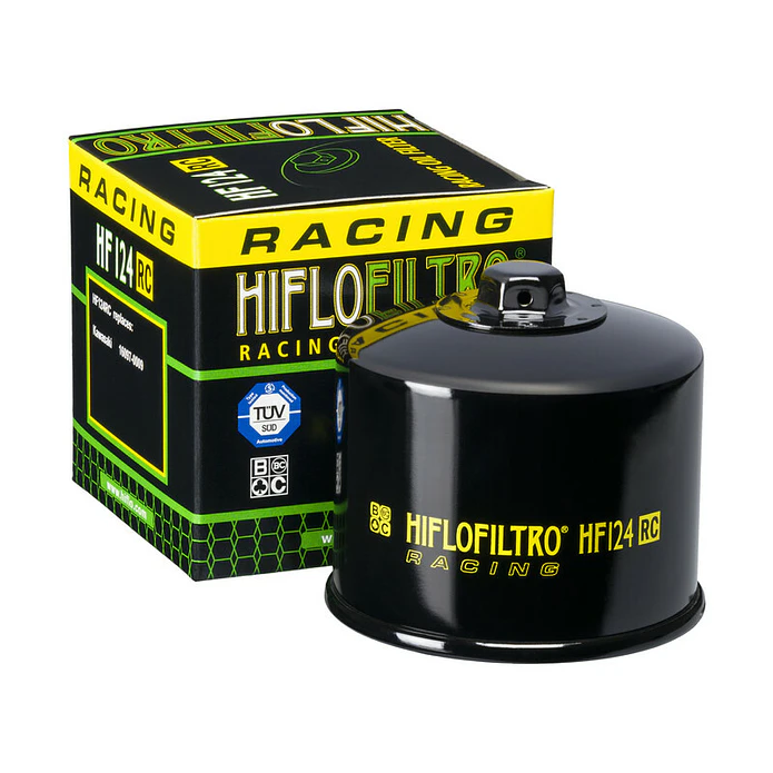 Filtro Óleo Hiflofiltro - HF124RC Kawasaki 1