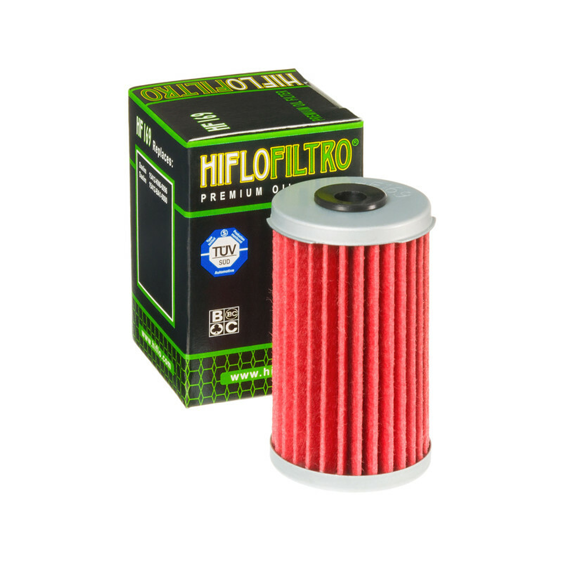 Filtro Óleo Hiflofiltro - HF169 Daelim 1