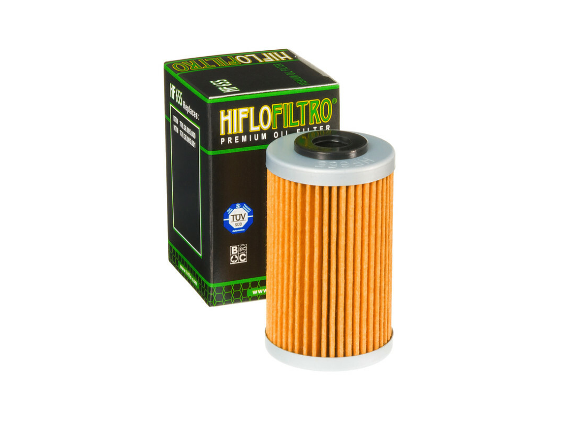 Filtro Óleo Hiflofiltro - HF655 1