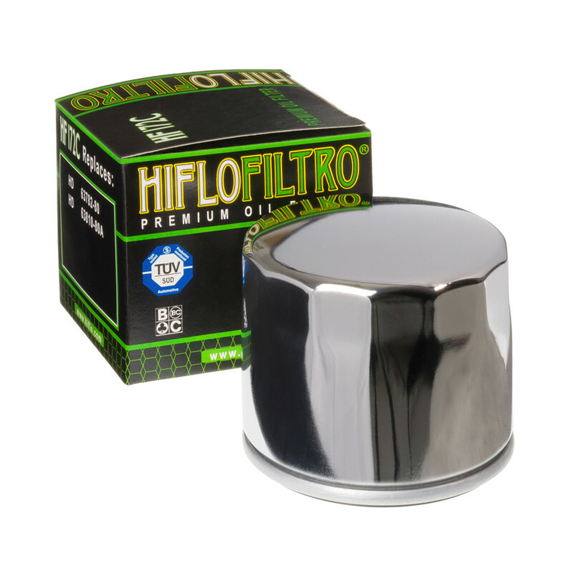 Filtro Óleo Hiflofiltro Chrome - HF172C 1