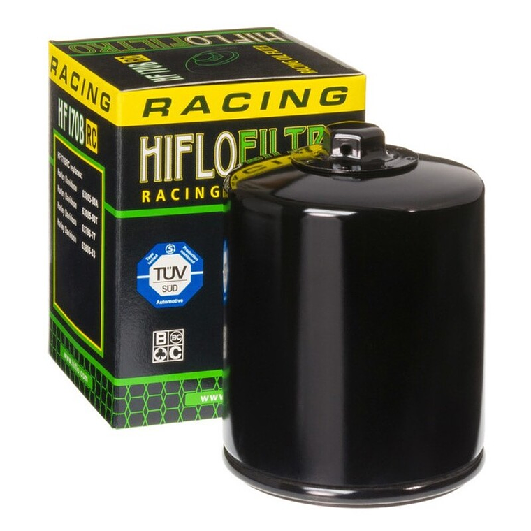 Hiflofiltro Performance Filtro Óleo Preto Brilhante - HF170BRC 1
