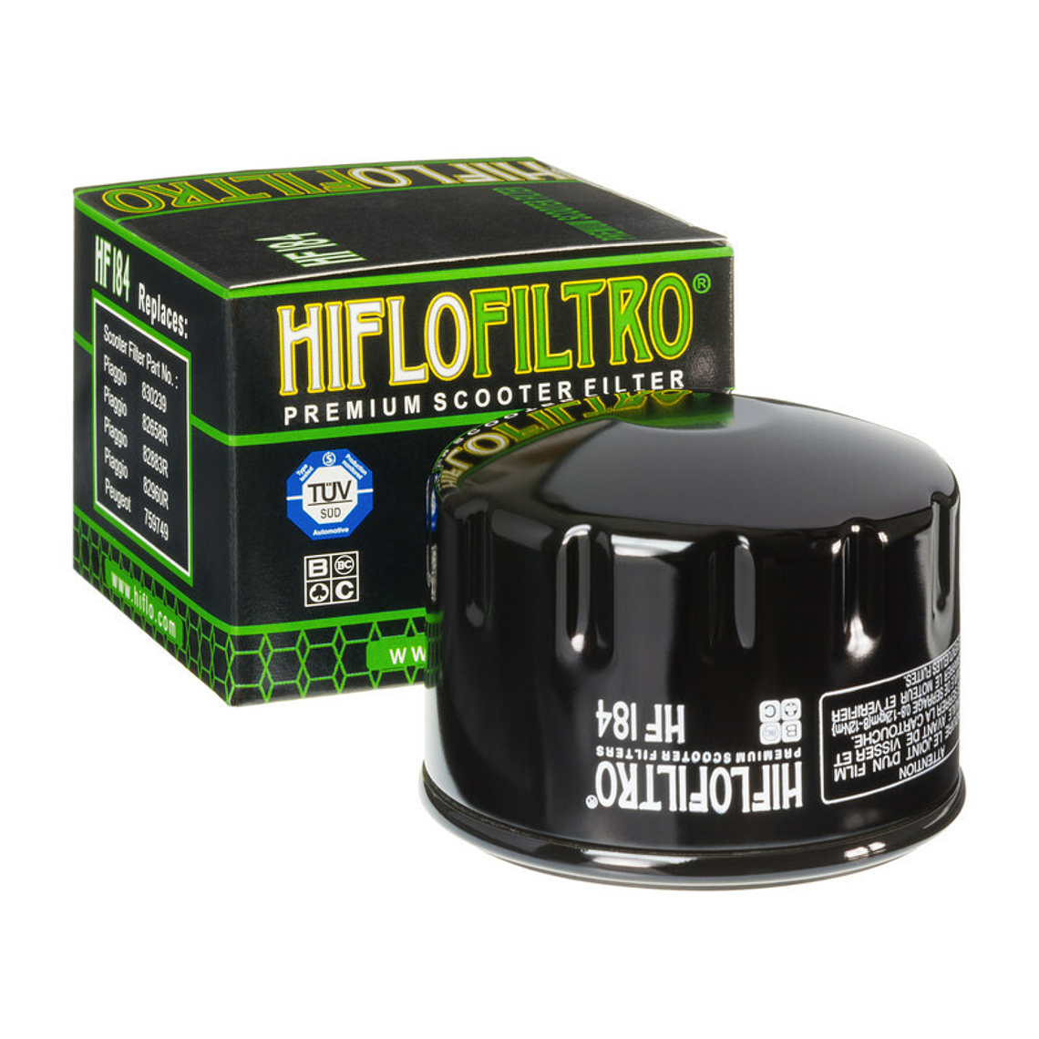 Filtro Óleo Hiflofiltro - HF184 1
