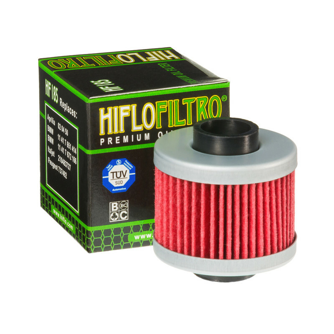 Filtro Óleo Hiflofiltro - HF185 1