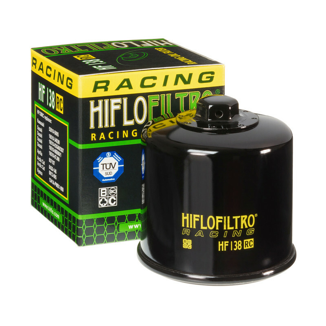 Filtro Óleo Hiflofiltro - HF138RC 1