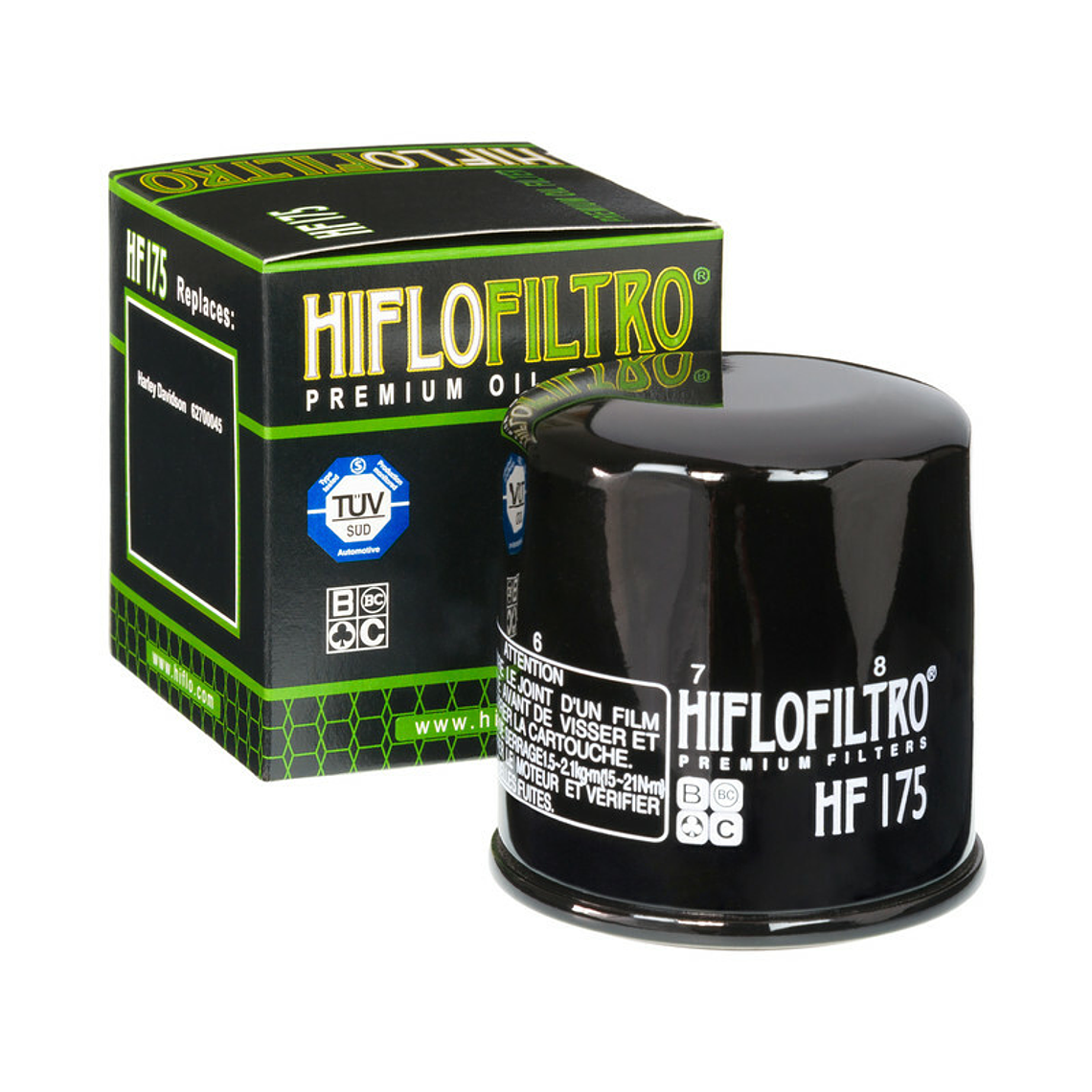 Filtro Óleo Hiflofiltro - HF175 1