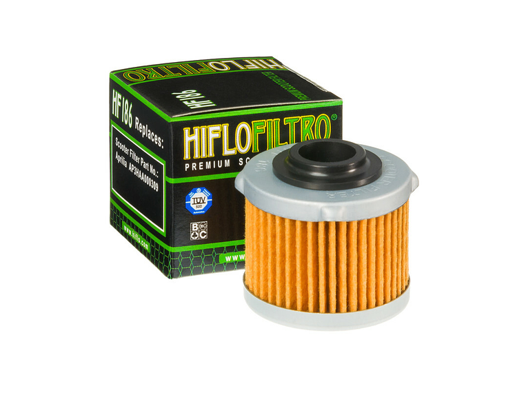 Filtro Óleo Hiflofiltro - HF186 Aprilia Scarabeo 1