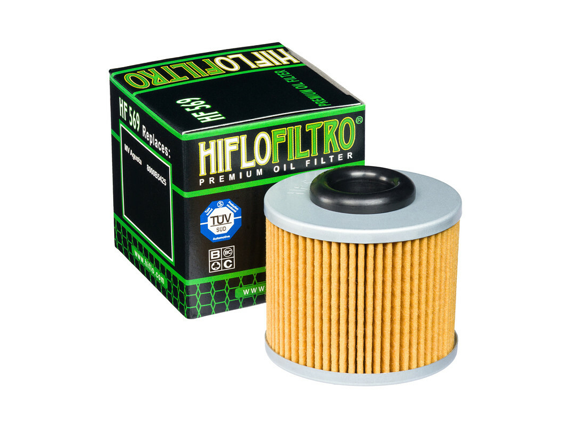 Filtro Óleo Hiflofiltro - HF569 MV Agusta 1