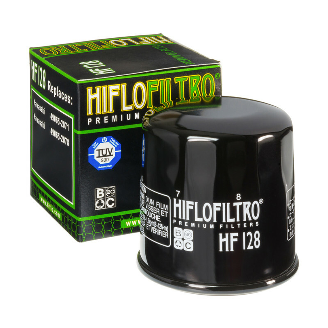 Filtro Óleo Hiflofiltro - HF128 1