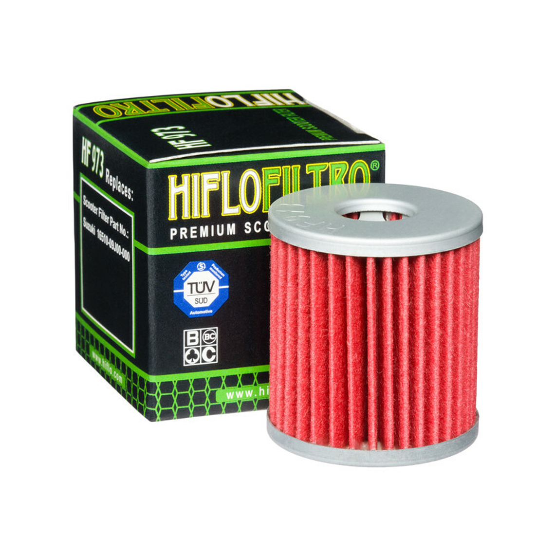 Filtro Óleo Hiflofiltro - HF973 Suzuki UK110 1