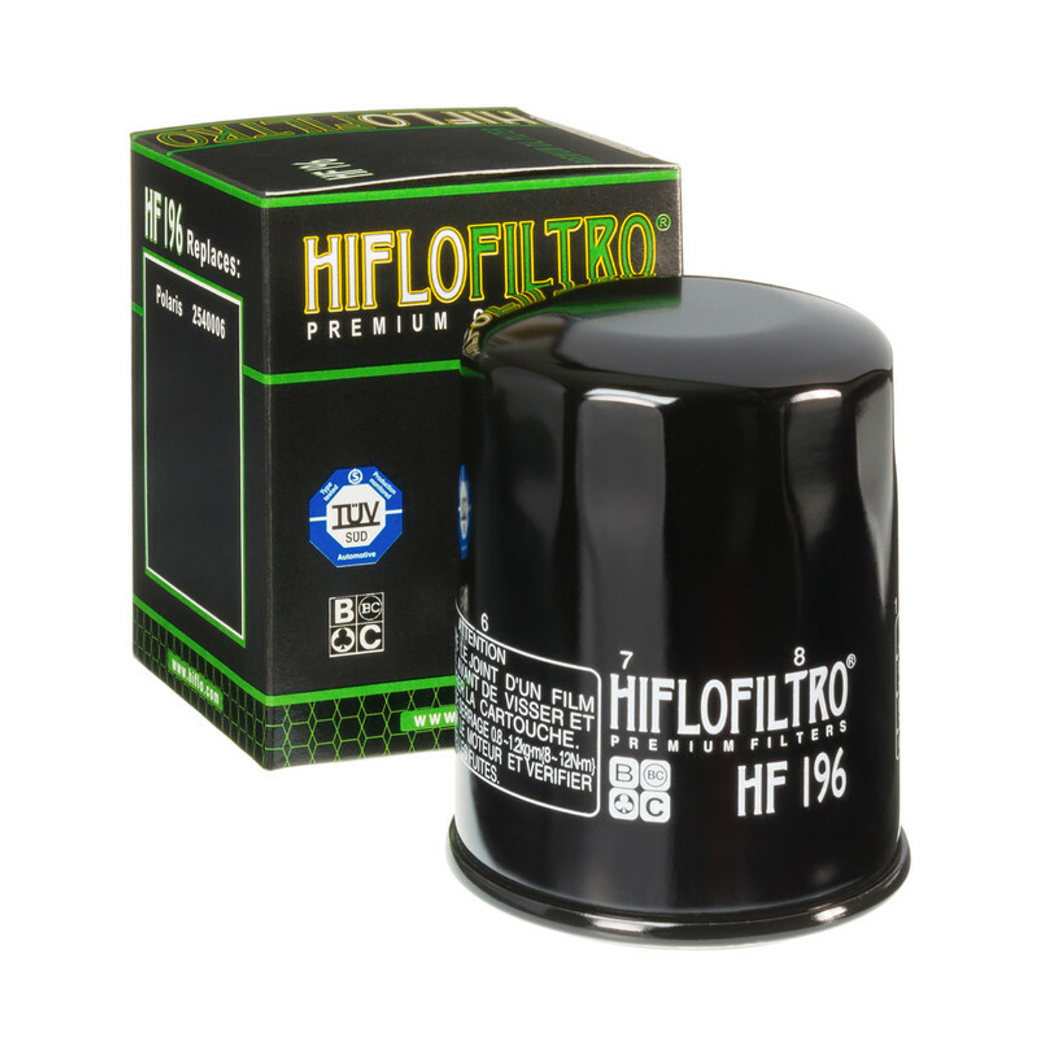 Filtro Óleo Hiflofiltro - HF196 POLARIS