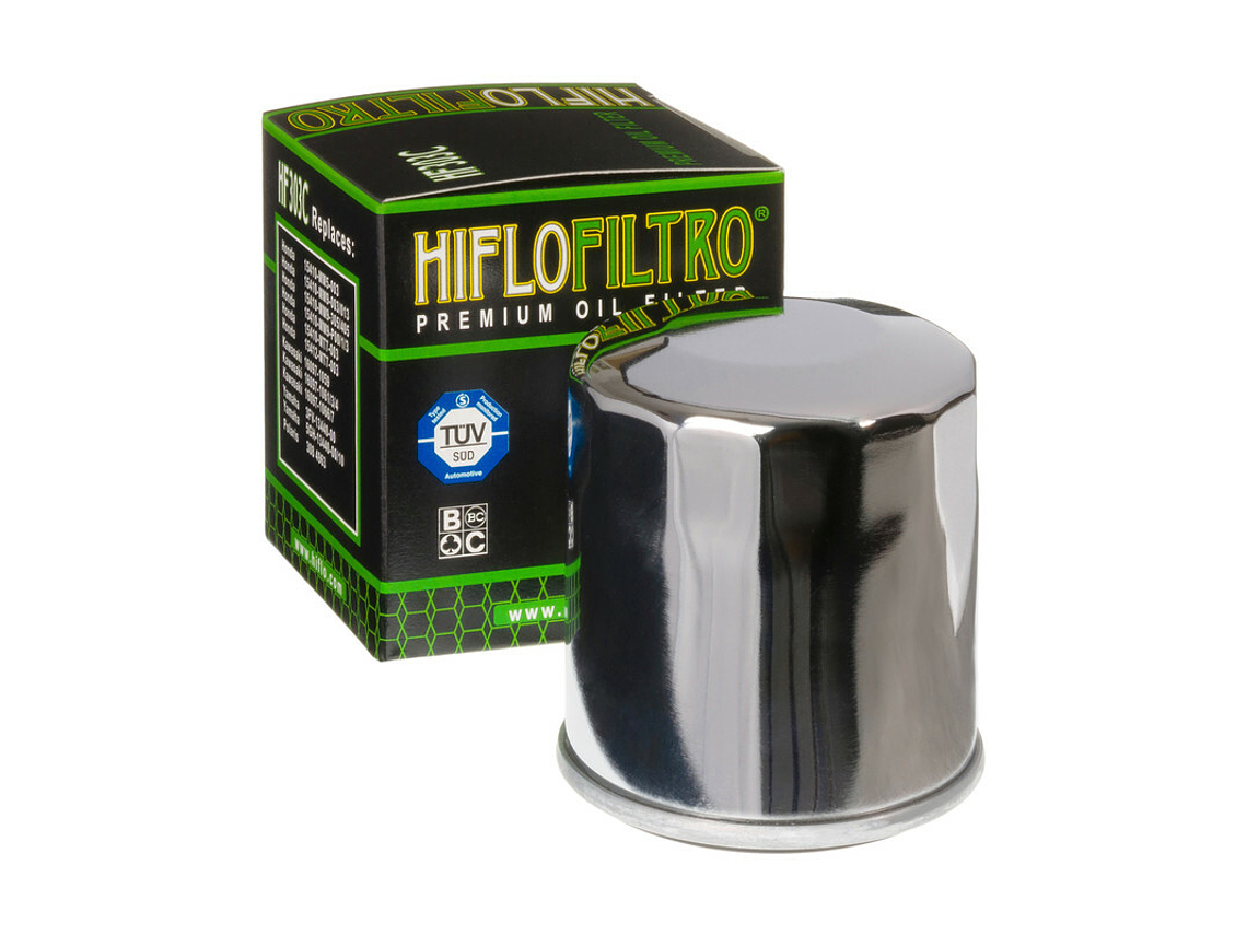 Filtro Óleo Hiflofiltro Chrome - HF303C 1