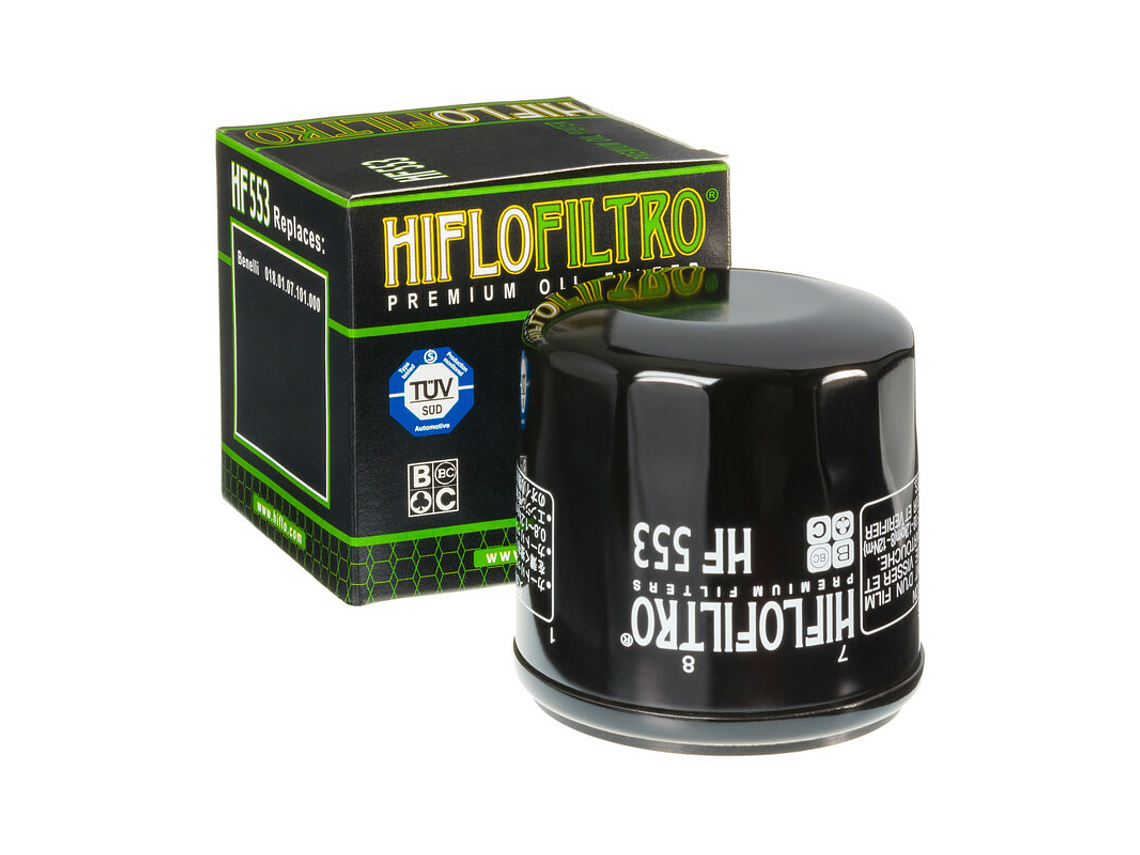 Filtro Óleo Hiflofiltro - HF553 BENELI 1