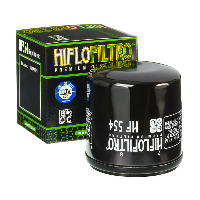 Filtro Óleo Hiflofiltro - HF554 MV Agusta 1