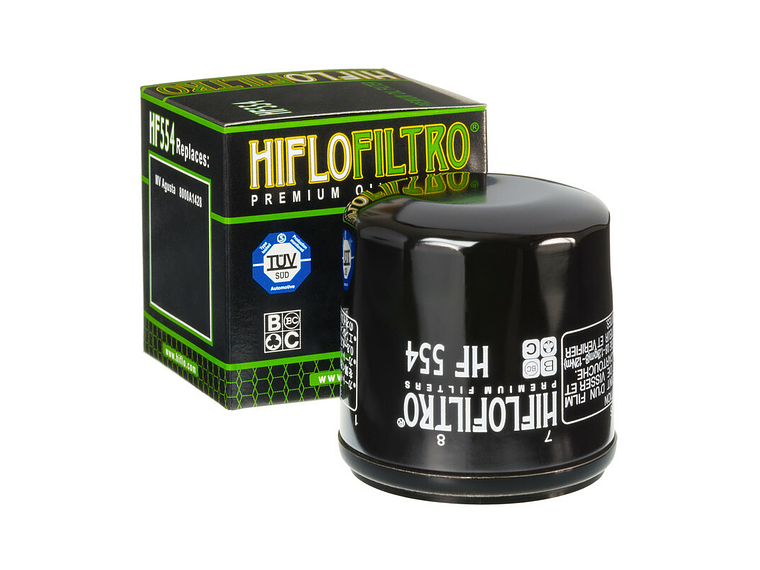 Filtro Óleo Hiflofiltro - HF554 MV Agusta 1