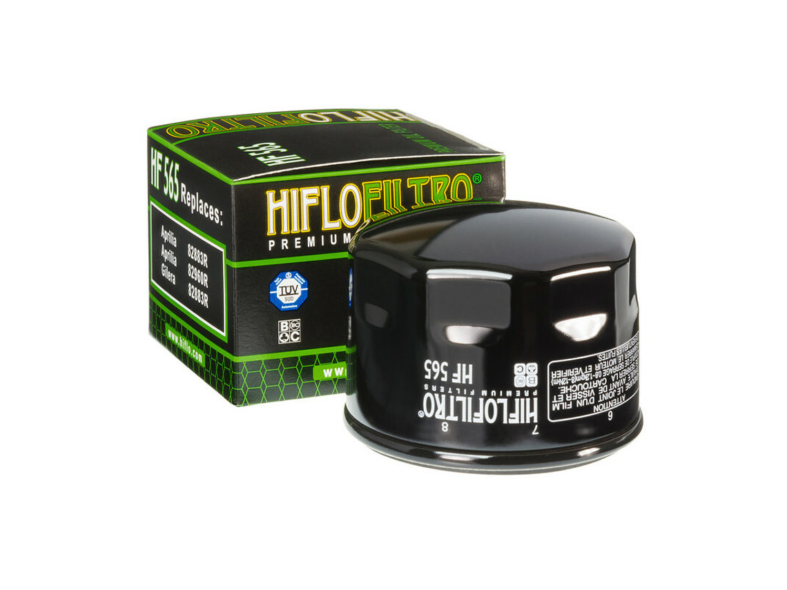 Filtro Óleo Hiflofiltro - HF565 Aprilia Dorsoduro 1