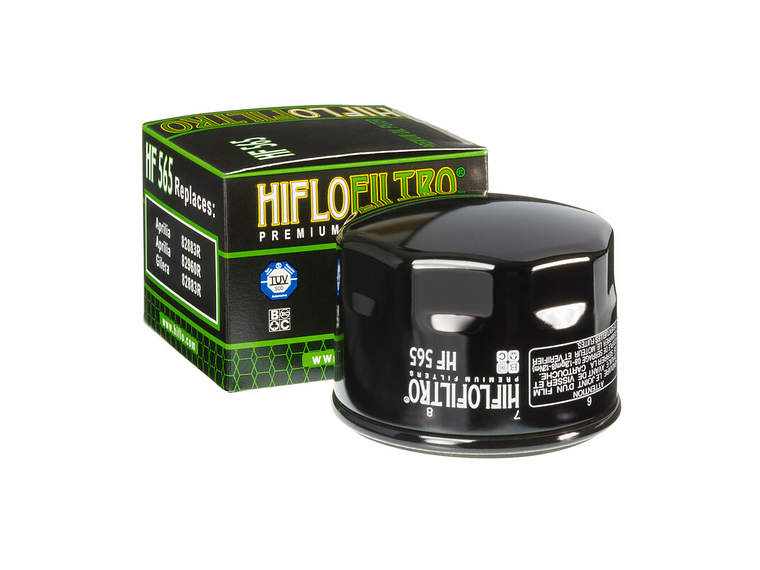 Filtro Óleo Hiflofiltro - HF565 Aprilia Dorsoduro 1