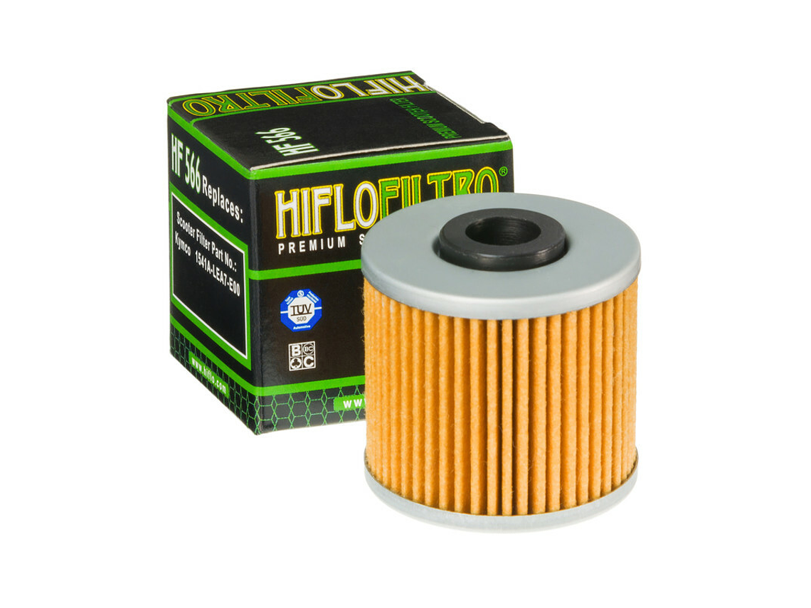 Filtro Óleo Hiflofiltro - HF566 Kawasaki J 125 / J 300  1