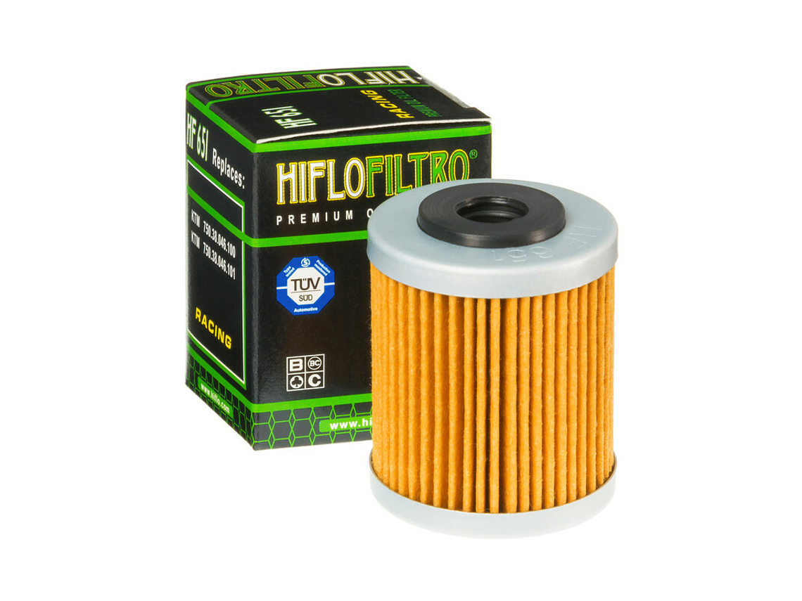 Filtro Óleo Hiflofiltro - HF651 Husqvarna/KTM 1