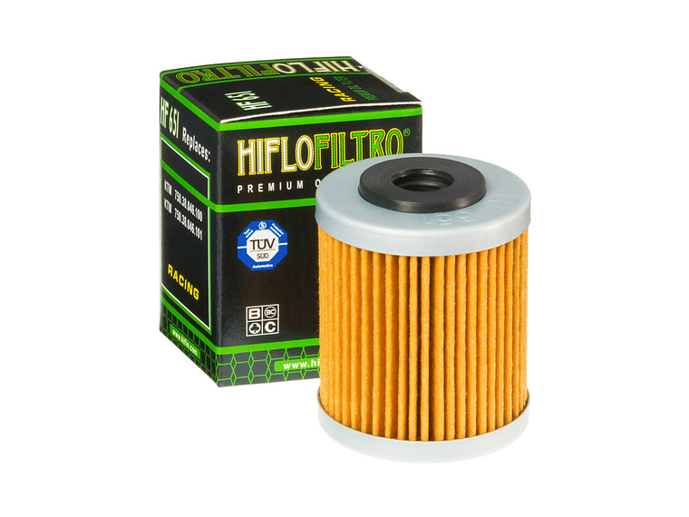Filtro Óleo Hiflofiltro - HF651 Husqvarna/KTM 1