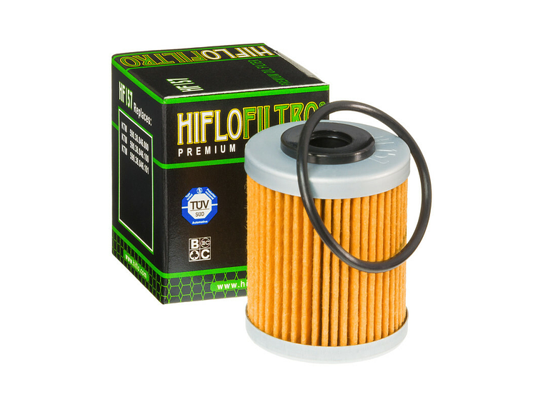 Filtro Óleo Hiflofiltro - HF157 Beta RR 250 / RR 400 / RR 450 / RR 525 / KTM EXC 250 / 400 / 450  1