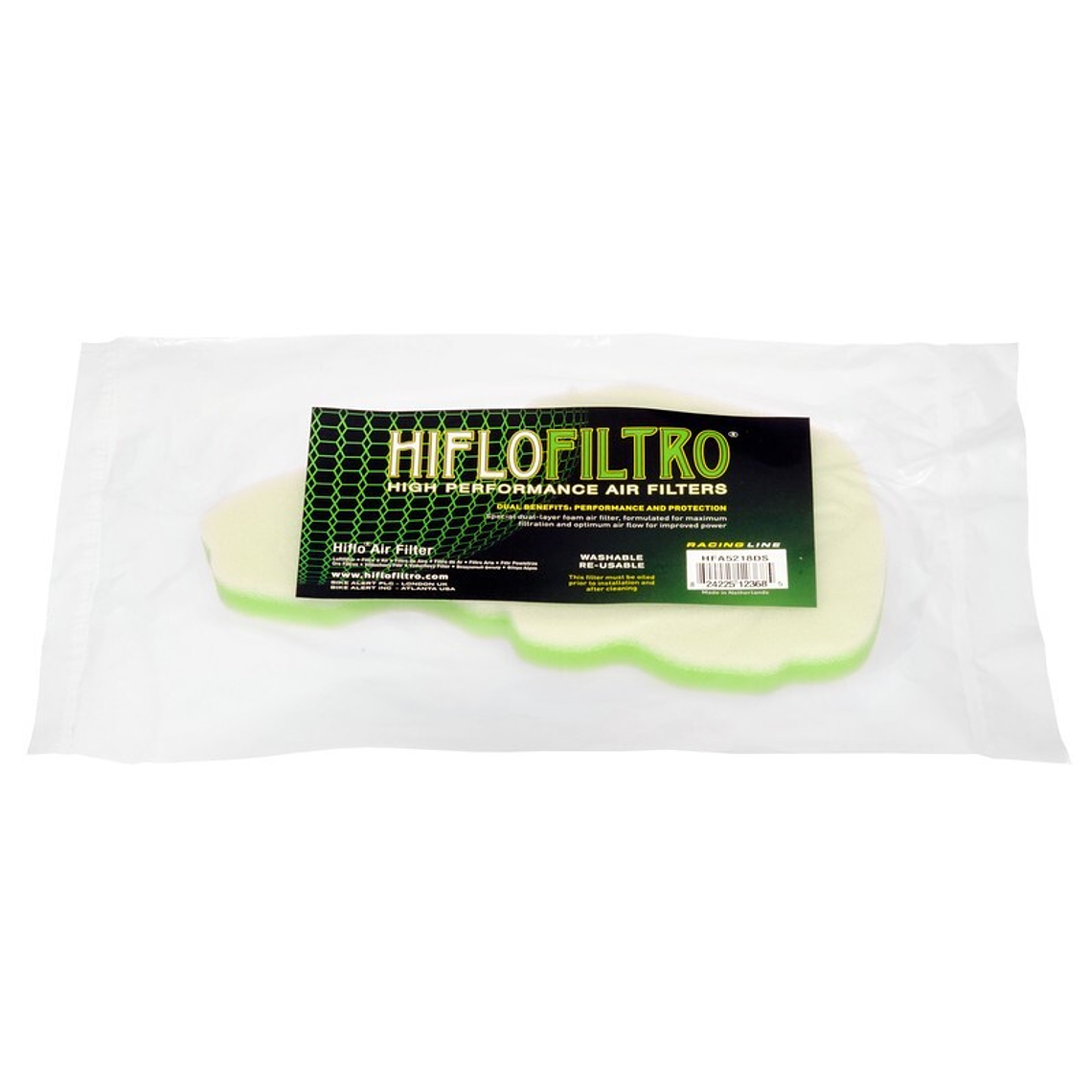 Filtro Ar Hiflofiltro - HFA5218DS Piaggio ZIP 125 4T 00/03 1