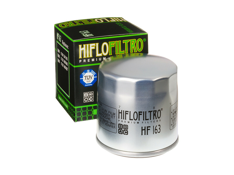 Filtro Óleo Hiflofiltro - HF163 BMW 1