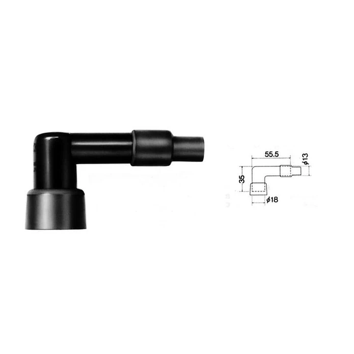 Cachimbo de Vela de Ignição NGK LB05FP - 8030 1