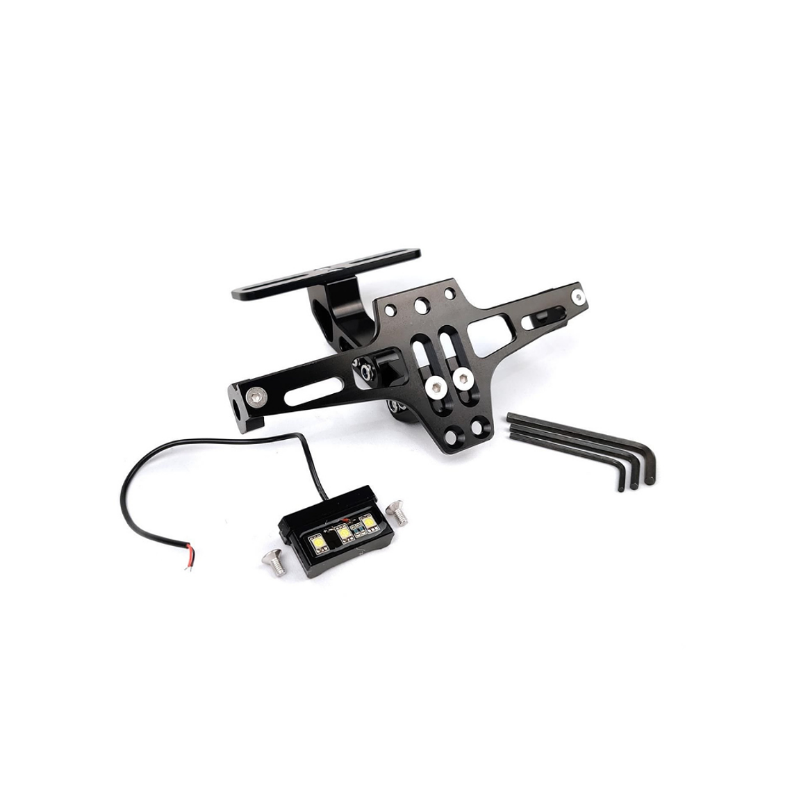 Universal Short Plate Support for Motorcycle 1