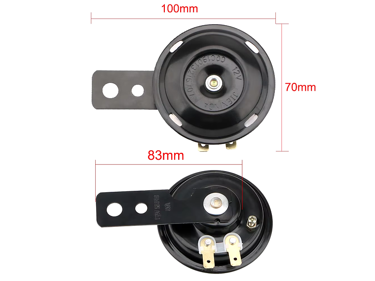 Buzina Elétrica Universal para Mota / Scooter  3