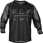 Camisola MX Fly Racing F-16 (Preto) - vignette 1